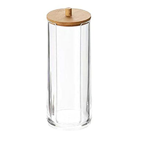 Acrylic Round Makeup Cotton Multifunctional Swab Organizer/jr23-16