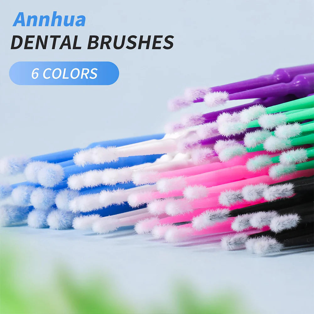 100 Pcs Disposable Micro Applicators Brush For Makeup And Personal Care Cosmetic Micro Brush/kq018