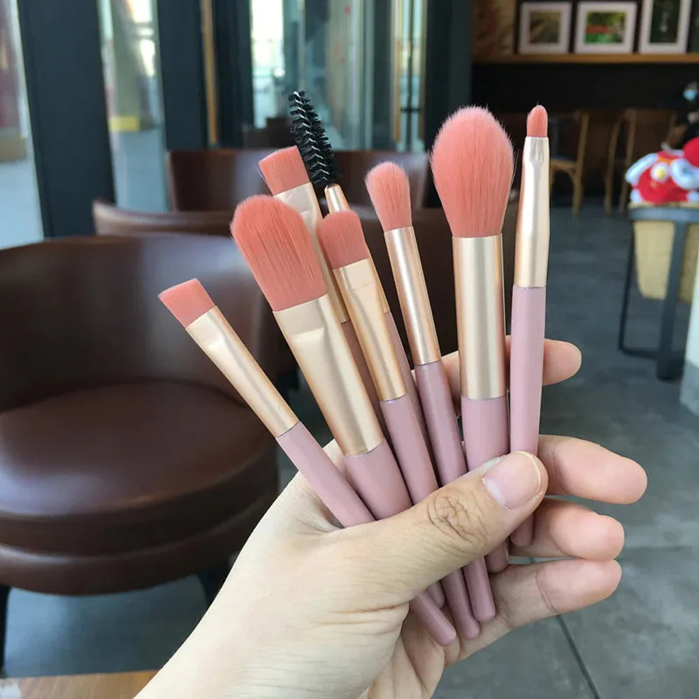 8 Pcs Makeup Brushes Set/kq035