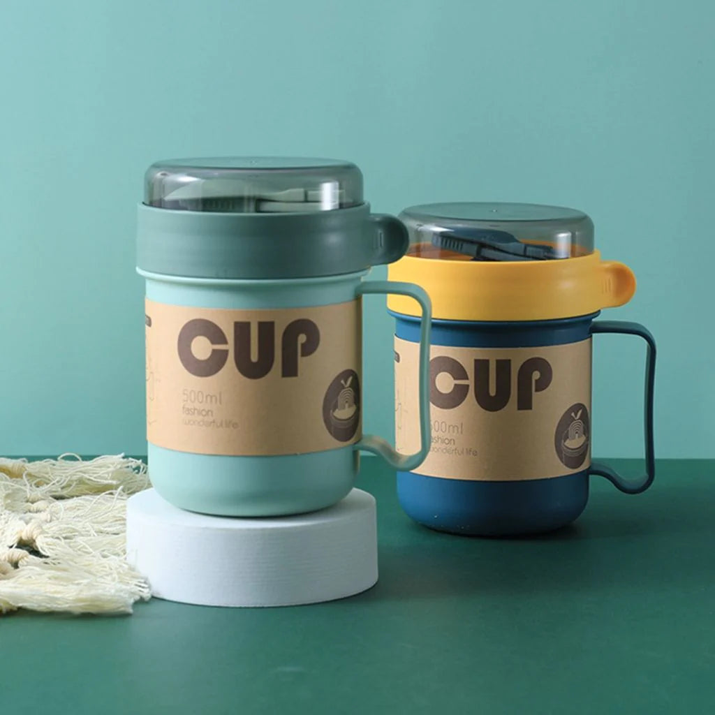 Breakfast Stainless Steel Cup Soup Container Yogurt Mug Snack Cup/ 23FK036