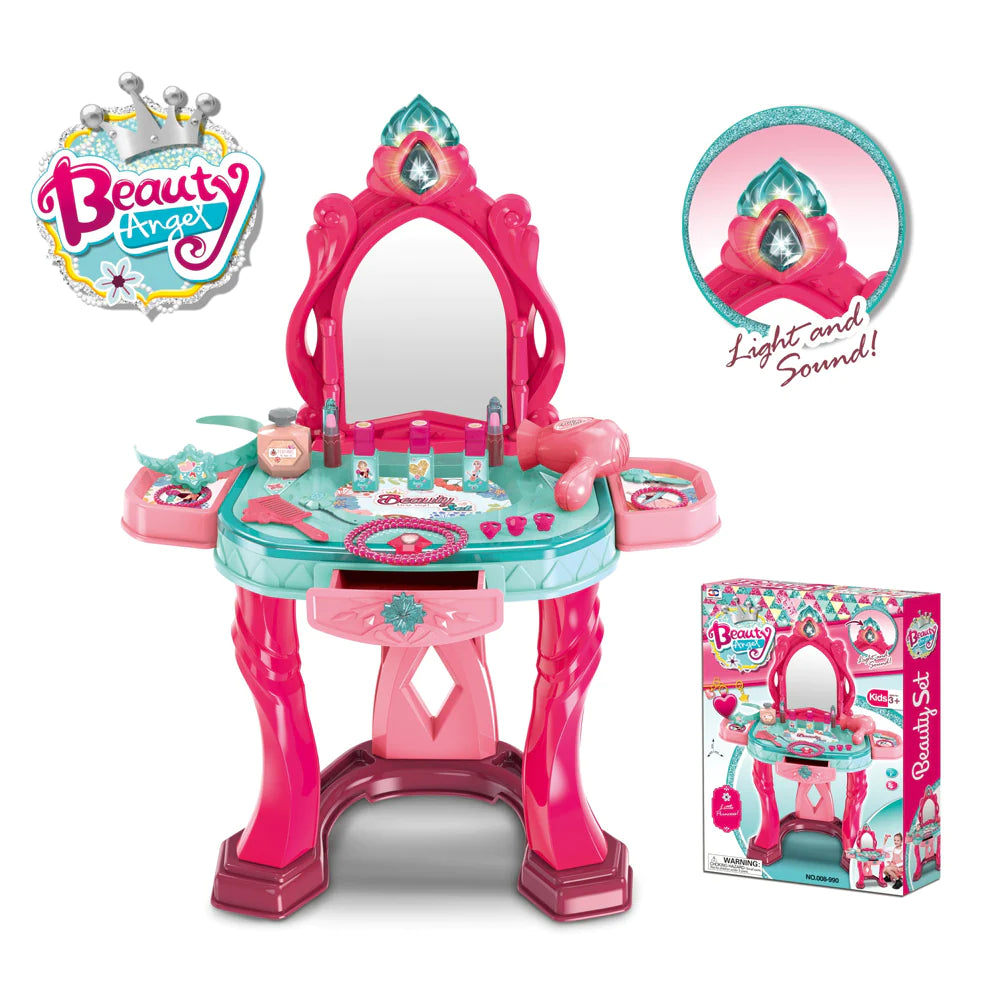 Princess Makeup Set Dressing Table Toy With Light And Sound/008-990