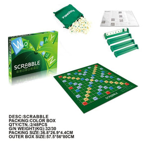 Intelligent Scrabble Tiles Board Game - English Learning /55135