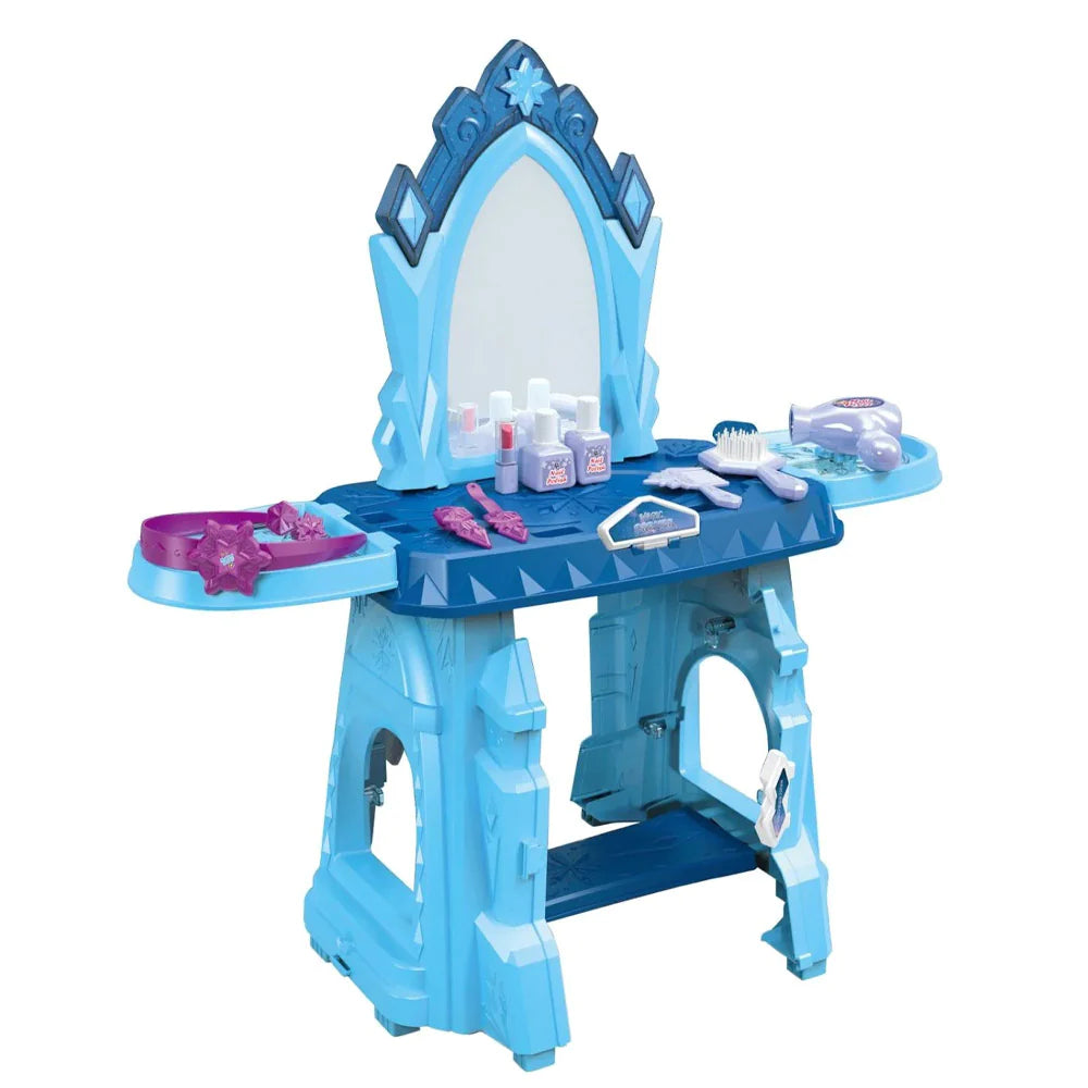 Magic Princess Pretend Play Set - Luxurious Beauty Table With Light And Sound/d8888