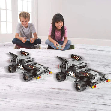 RC Racing Car Building Blocks Set - 194pcs, 4CH Remote Control/6517