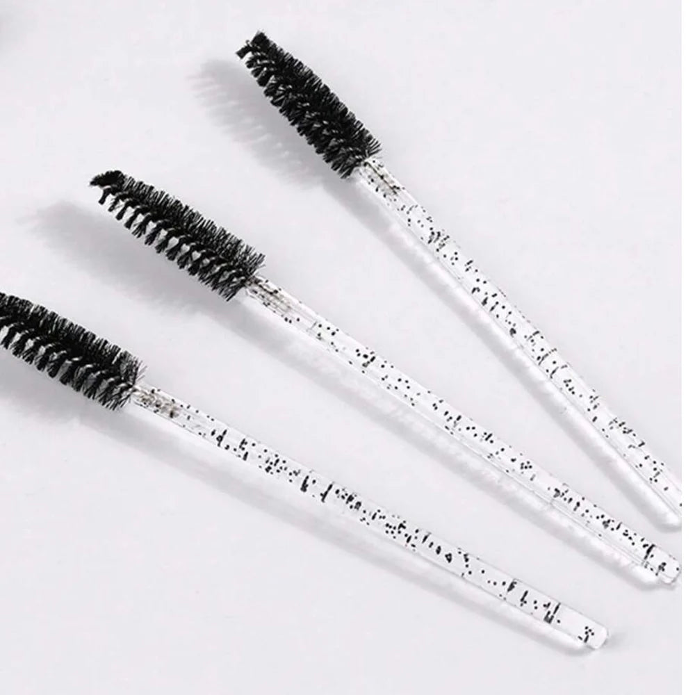 Eyelash Brush Crystal Mascara Wands 50 Pcs/kq004