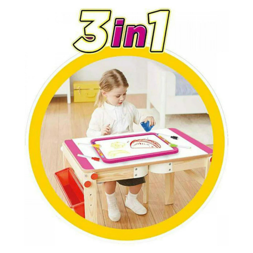 Magnetic 3-In-1 Educational Drawing Board For Kids/ym823