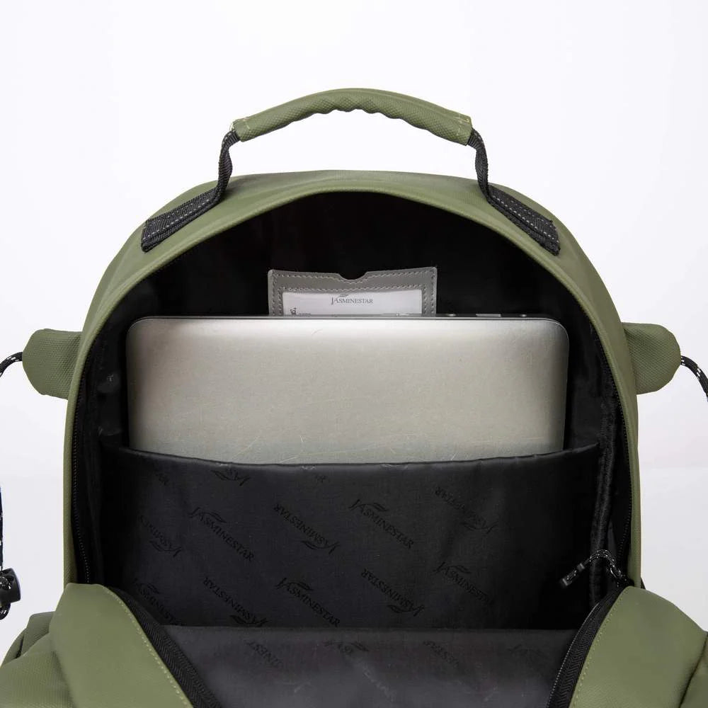 Olive Backpack With Lunch Box & Pencil Bag Set Of 3 Pcs/17001-3