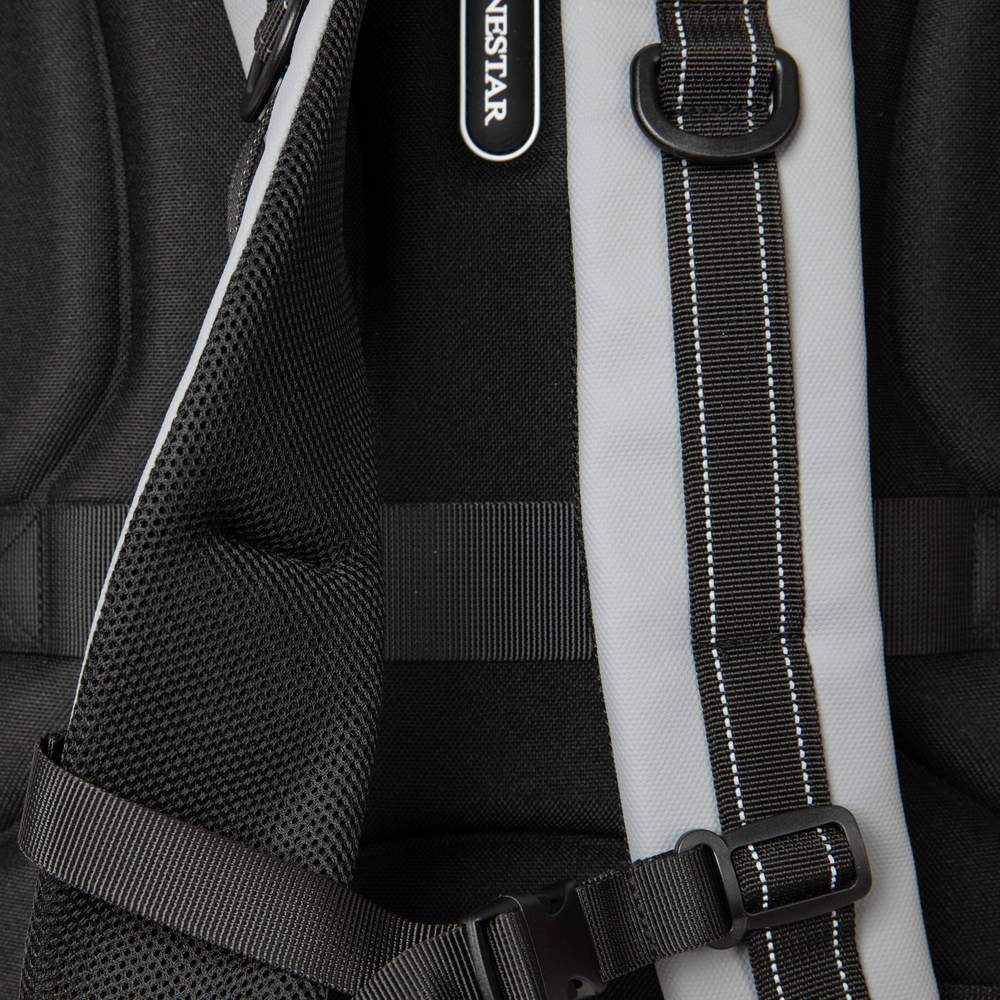 Grey Backpack With Lunch Box & Pencil Bag Set Of 3 Pcs/17002-3