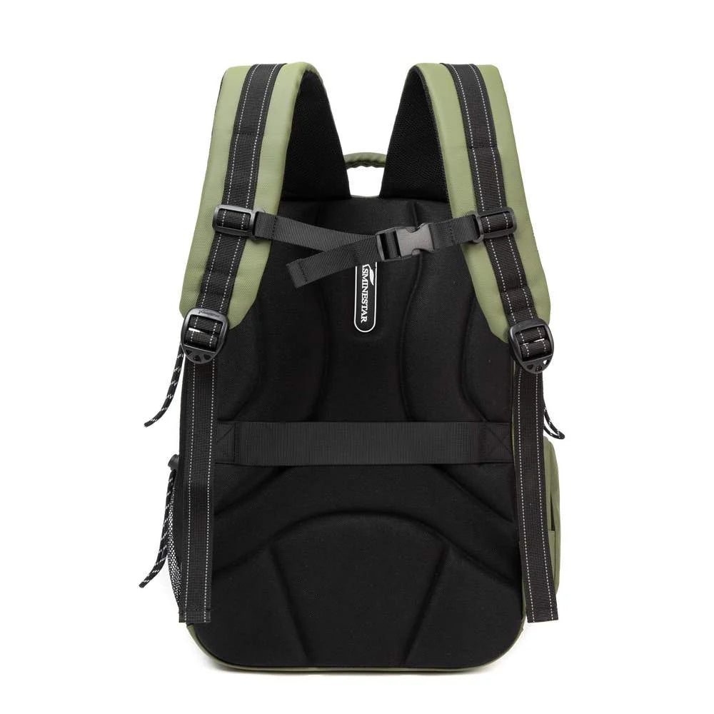 Olive Backpack With Lunch Box & Pencil Bag Set Of 3 Pcs/17001-3