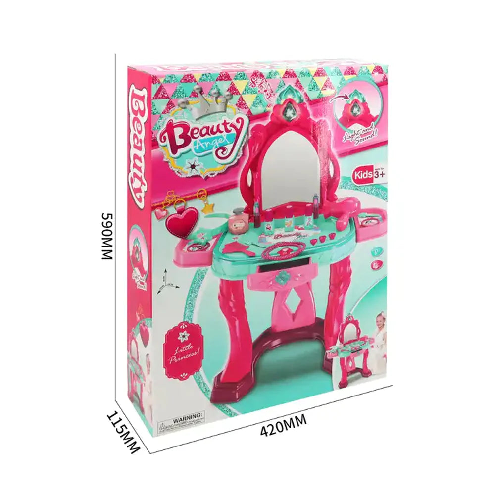 Princess Makeup Set Dressing Table Toy With Light And Sound/008-990