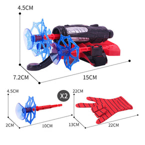 Spiderman Wrist Launcher Safe Soft Bullet Gun Toy Spider Man Web Shooter Children Cosplay Props Toys Gift/7080a