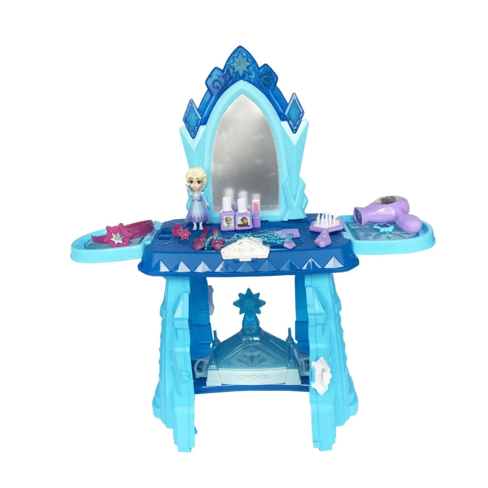 Magic Princess Pretend Play Set - Luxurious Beauty Table With Light And Sound/w8889