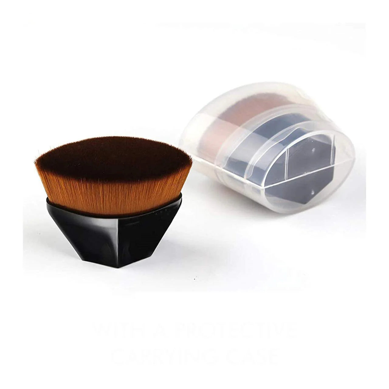 The Roof Cart Cream Or Flawless Powder Cosmetics With Bonus Protective Case Blush Brush Small Size/kq003