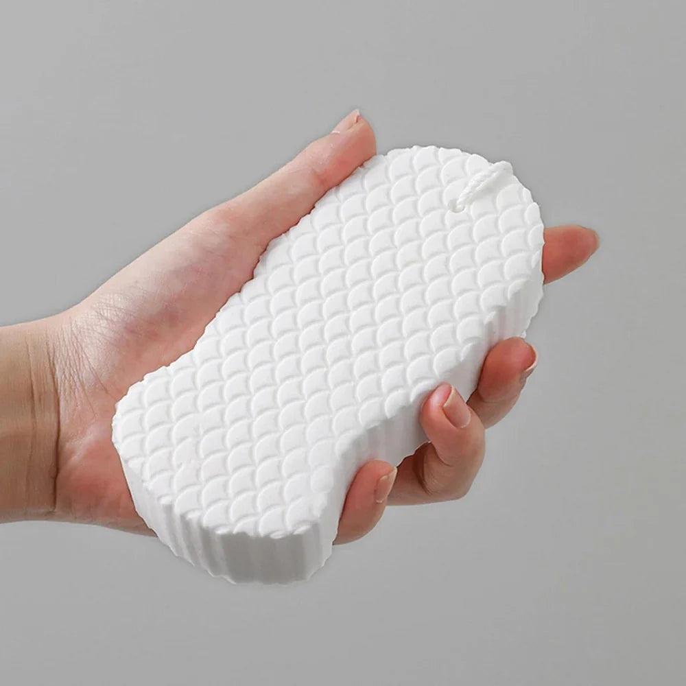 White Ultra Soft Bath Body Shower Sponge/kq377