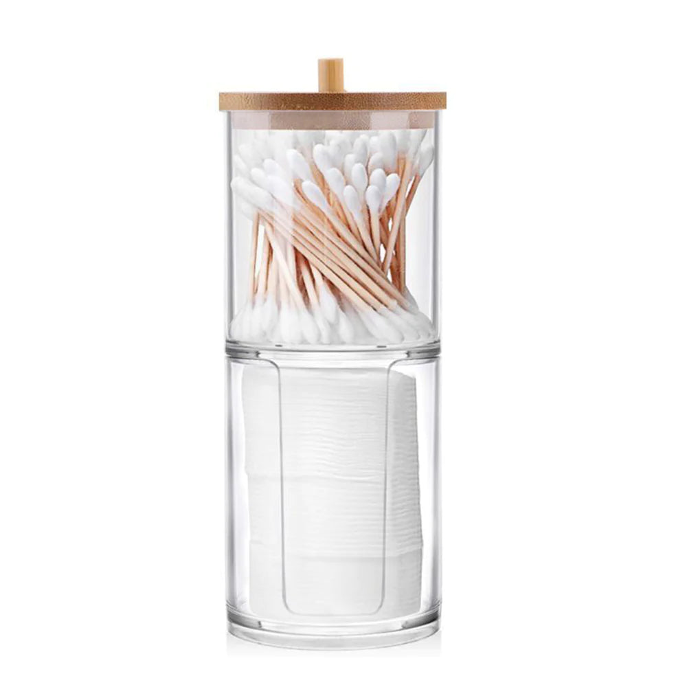 Round Cotton Swabs Holder 2 Pcs/JR23-17