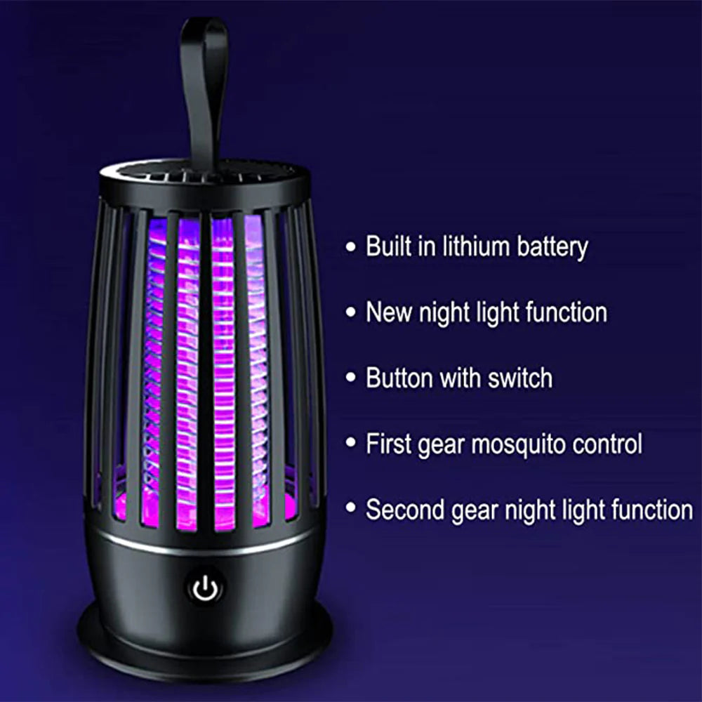 Portable Rechargeable Led Mosquito Killer Lamp Radiationless Electric Insect Trap USB Charger/ 23fk005/23fk007