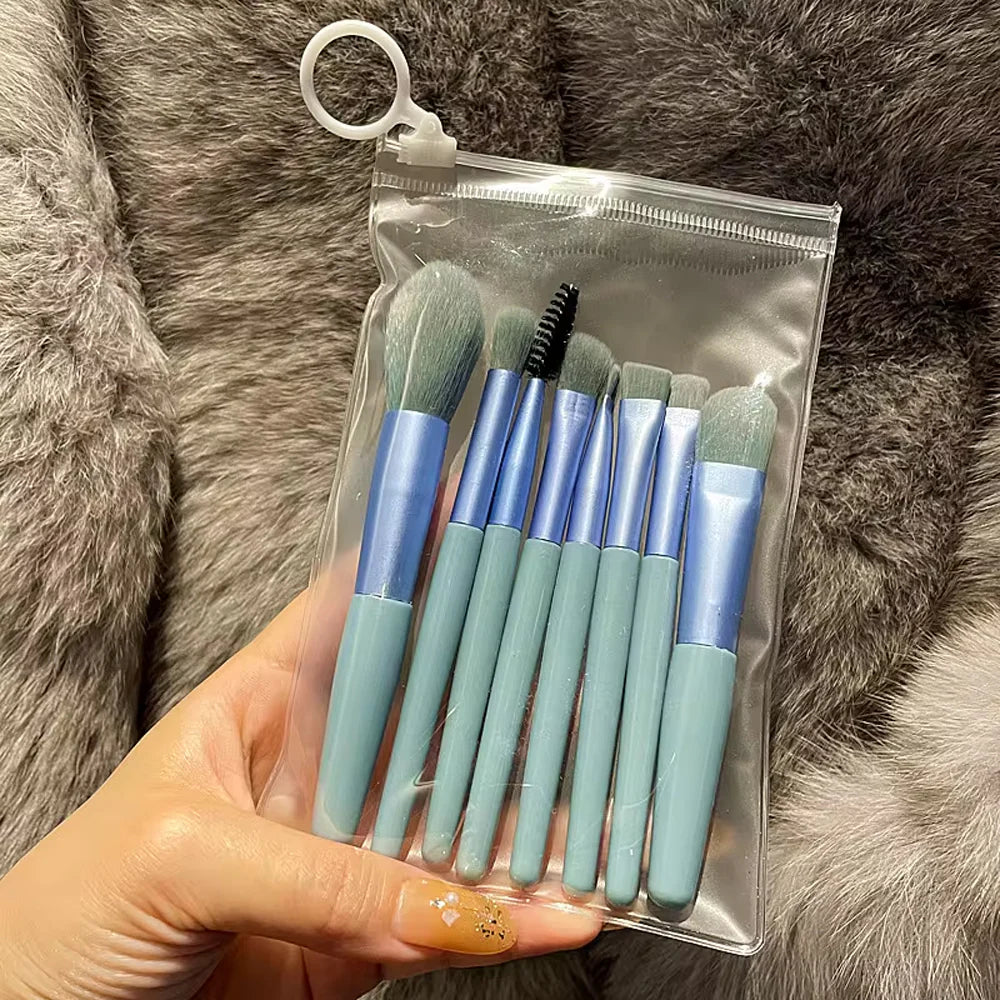 8 Pcs Makeup Brushes Set/kq035