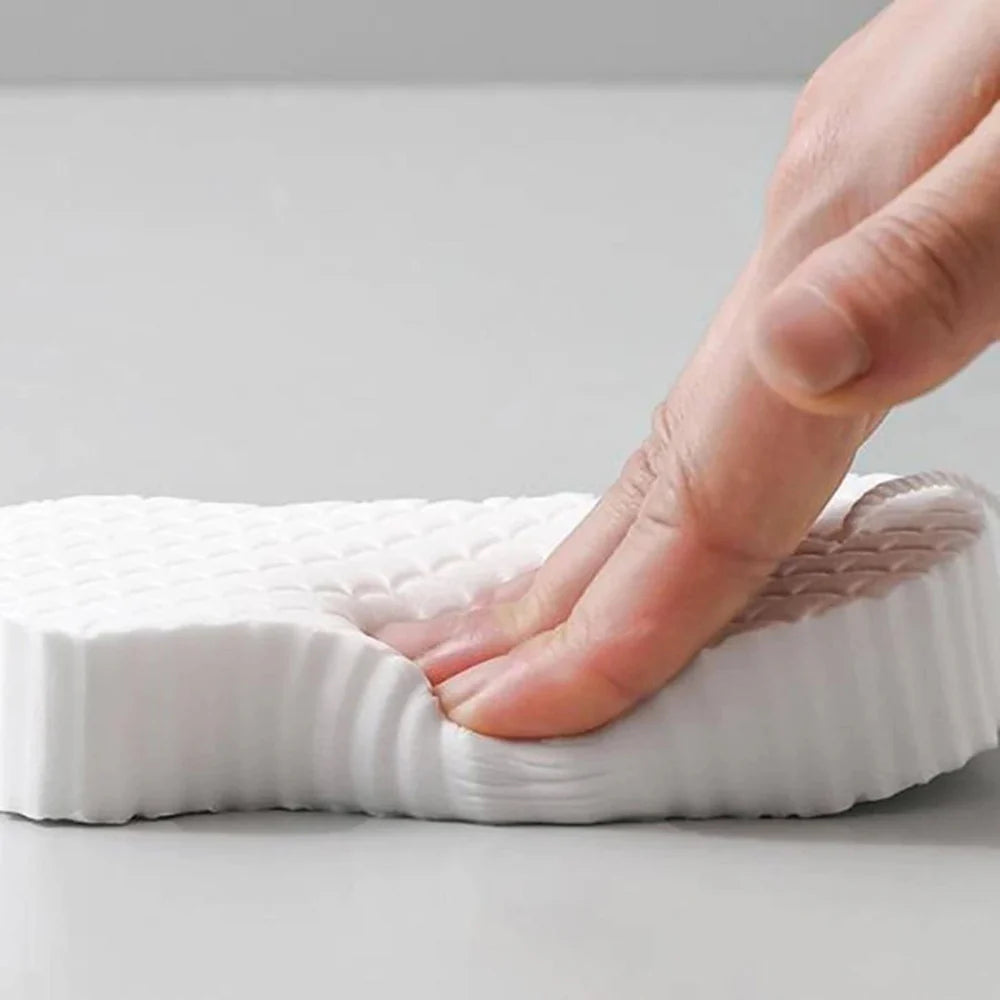 White Ultra Soft Bath Body Shower Sponge/kq377