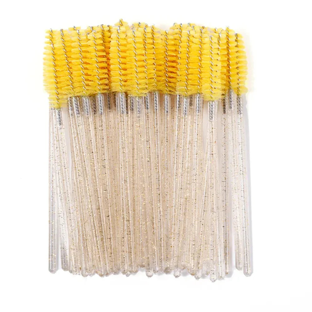 Eyelash Brush Crystal Mascara Wands 50 Pcs/kq004
