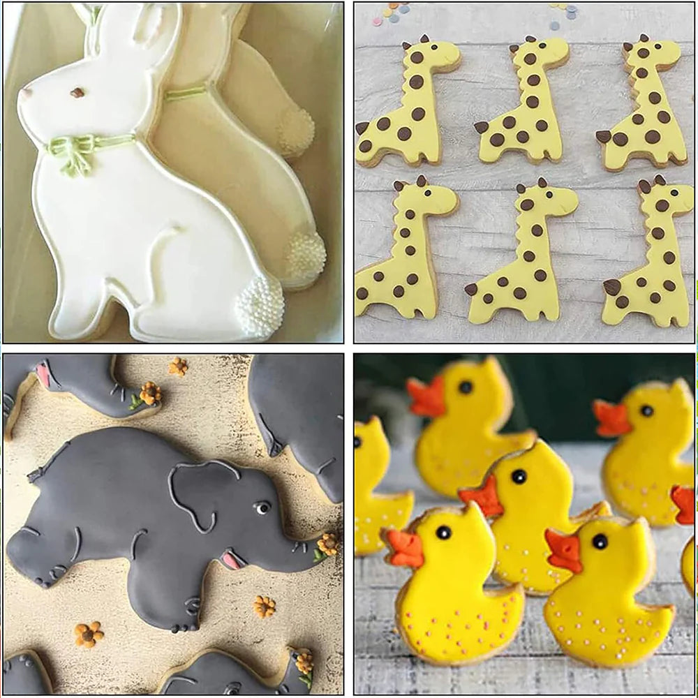 Stainless steel Biscuit Molds Baking Tools 7 pcs/kr-268