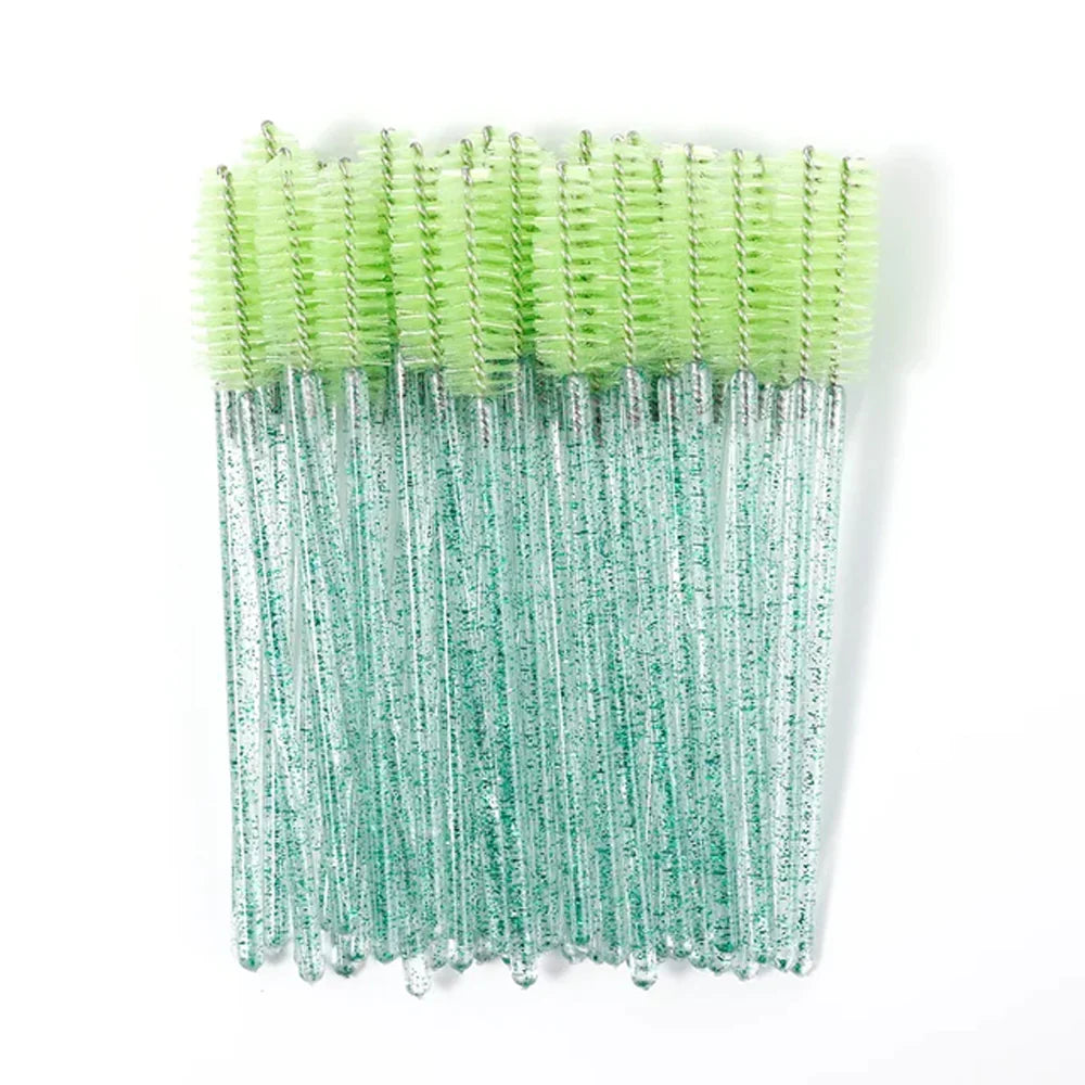 Eyelash Brush Crystal Mascara Wands 50 Pcs/kq004