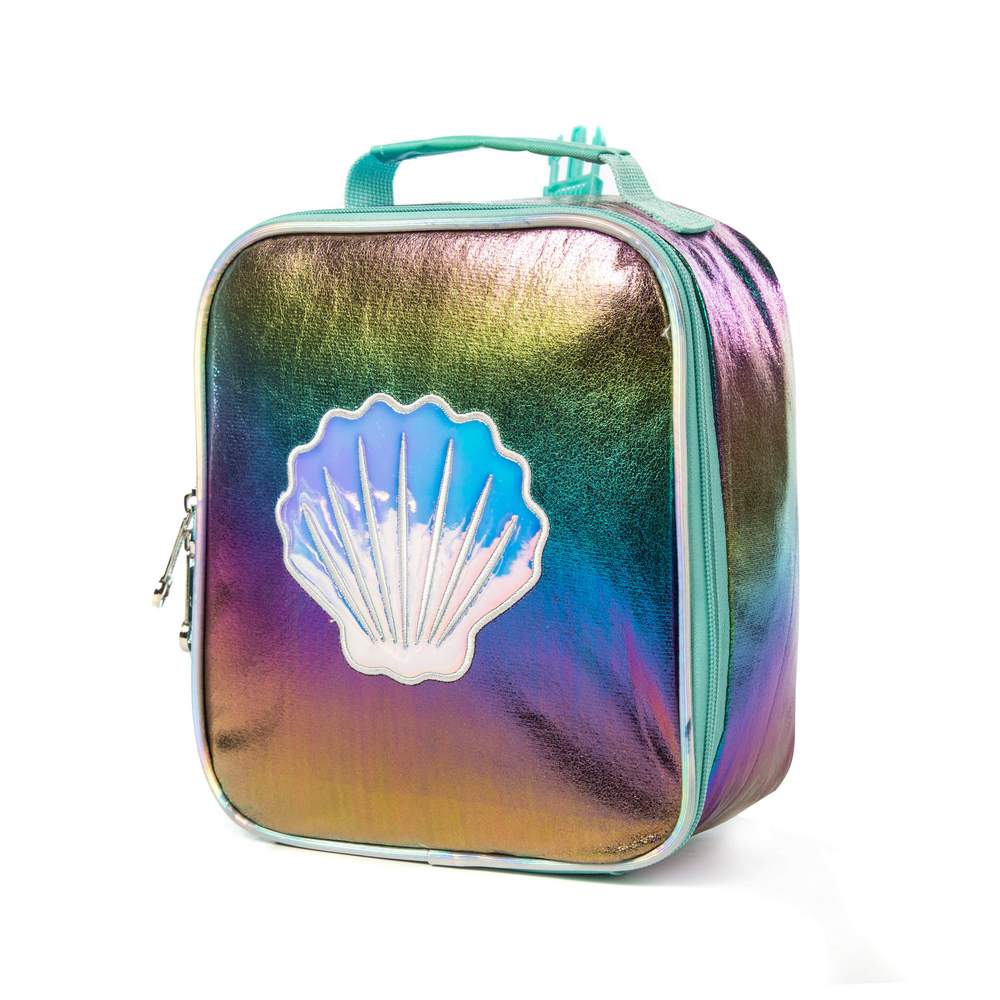 Mermaid Shell School Bag Lunch Bag & Pencil Case Set Of 3 Pcs/22046-3