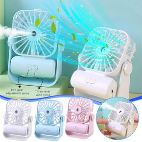 Mini Spray Electric Fan USB Charging/kq619
