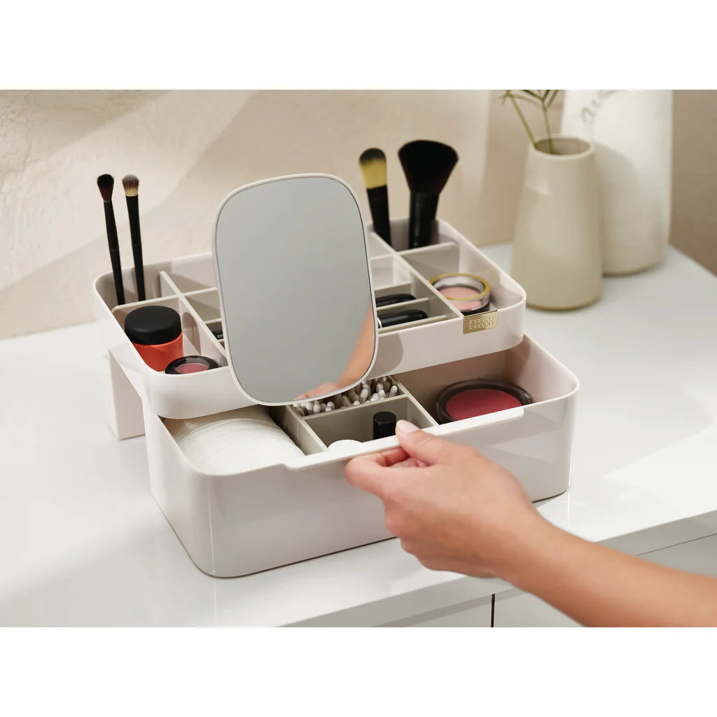 Viva Large Makeup Cosmetic Organizer With Removable Mirror/kr-119
