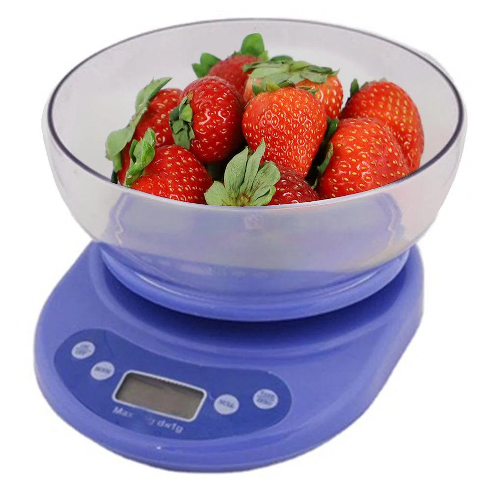 Kitchen Scale With Plastic Bowl / KC-111