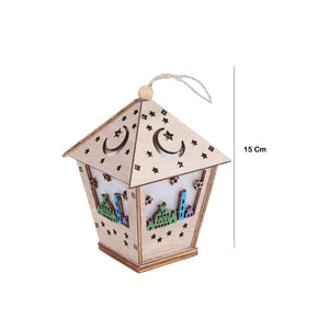 Decorative wooden lantern/1234201623112