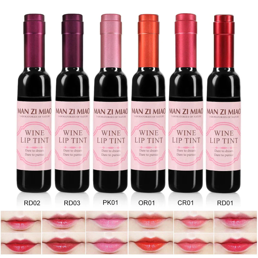 Liquid Lipsticks Wine Bottle Waterproof Lip/kq069