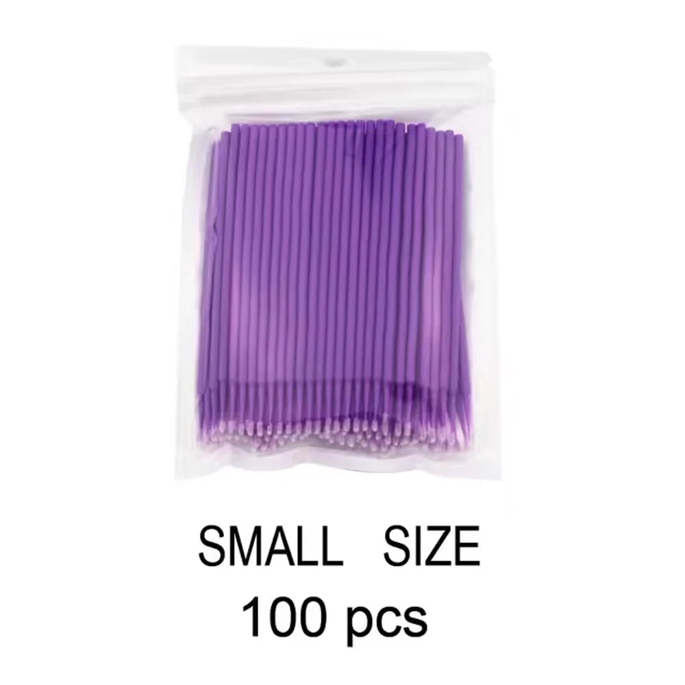100 Pcs Disposable Micro Applicators Brush For Makeup And Personal Care Cosmetic Micro Brush/kq018