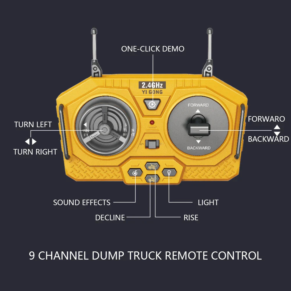 (NET)Remote Control Engineering Dump Truck/bc1041