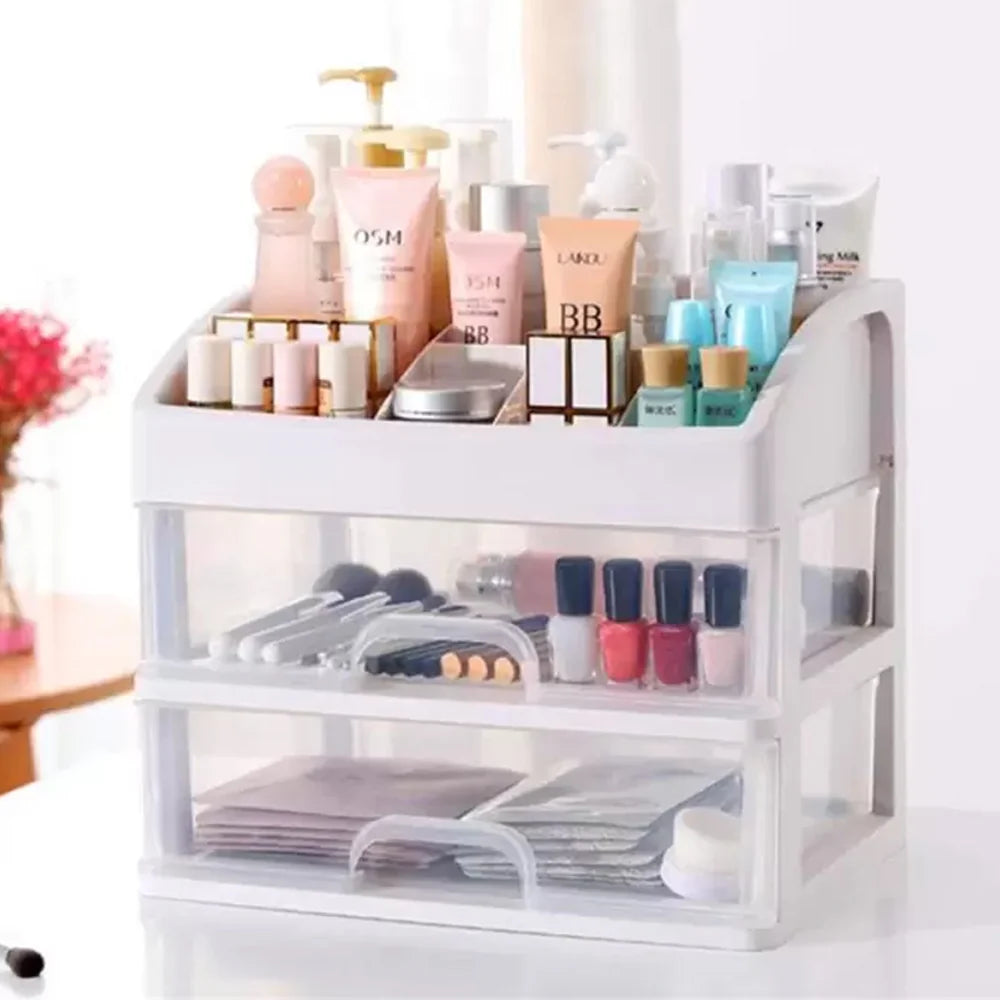 3 Layers Plastic Makeup Holder Organizer/KR-1169