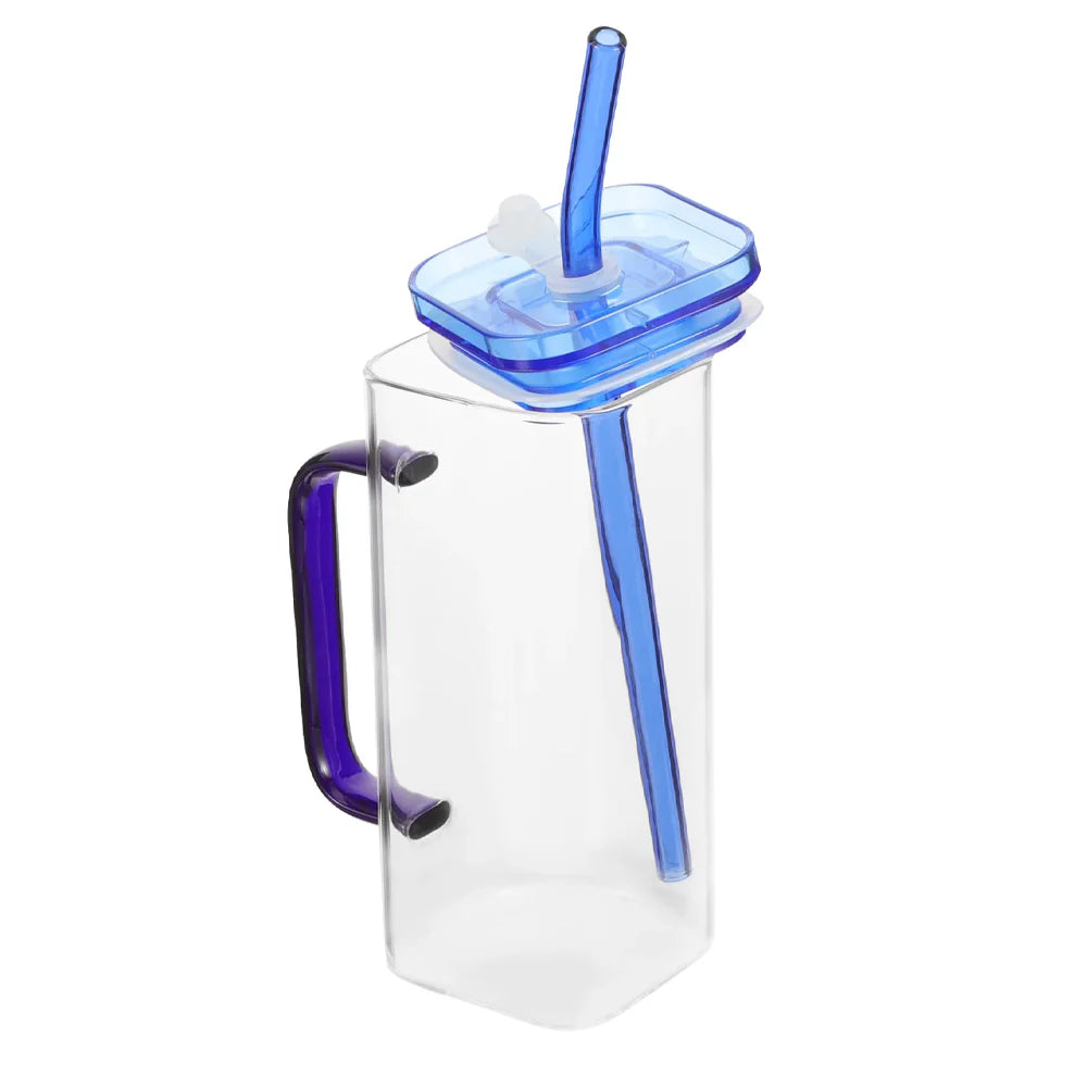 Glass Cup With Lid/kq341-1