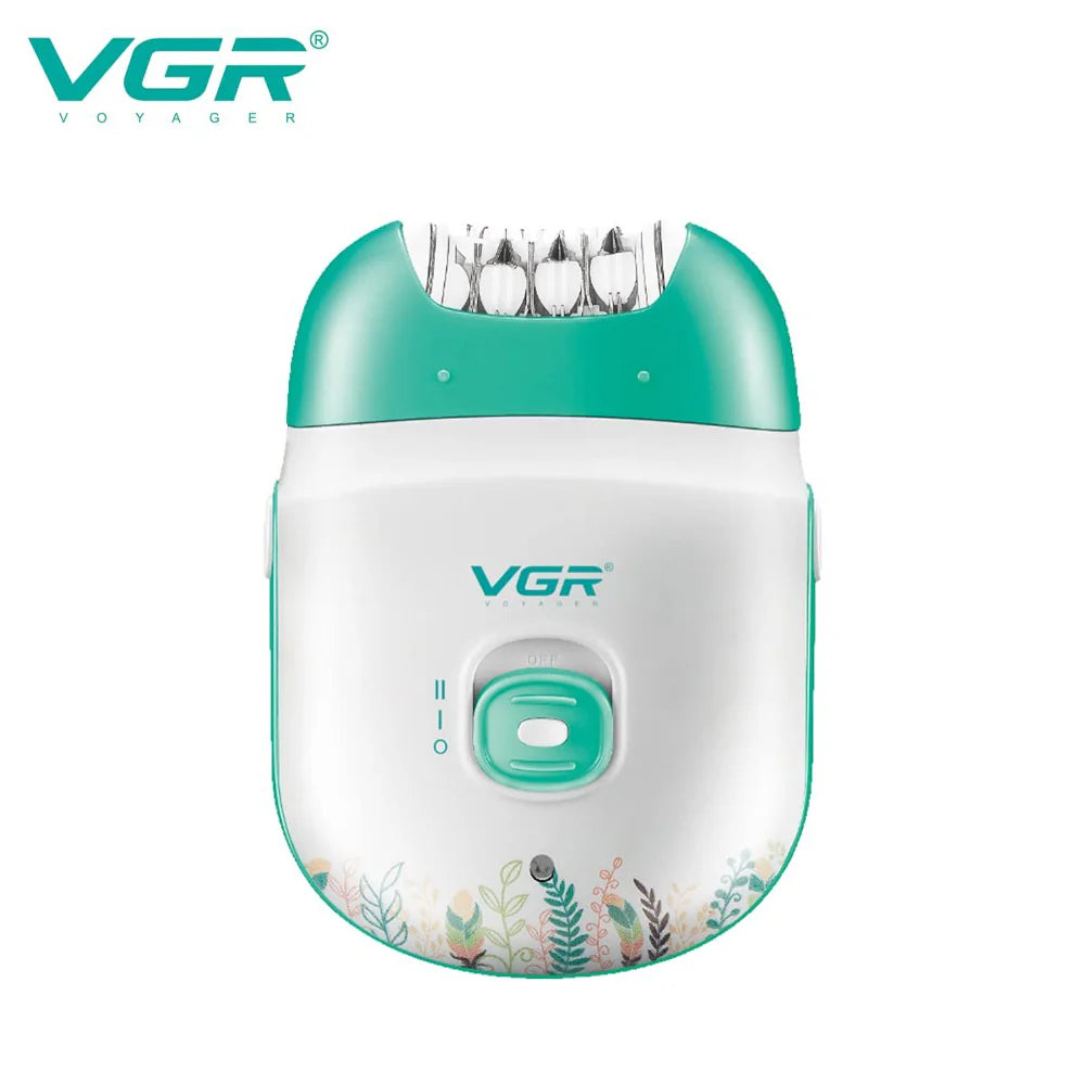VGR Women's Body Epilator USB / V-726