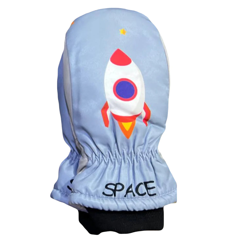 Kids' Rocket Design Gloves - Multi-Color Options/kn-616