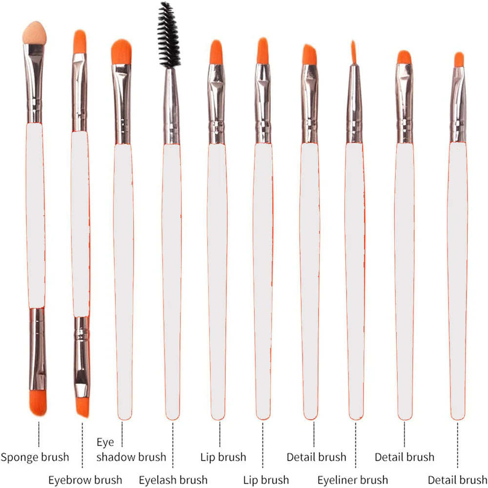 Set Professional Makeup Brushes\kq037