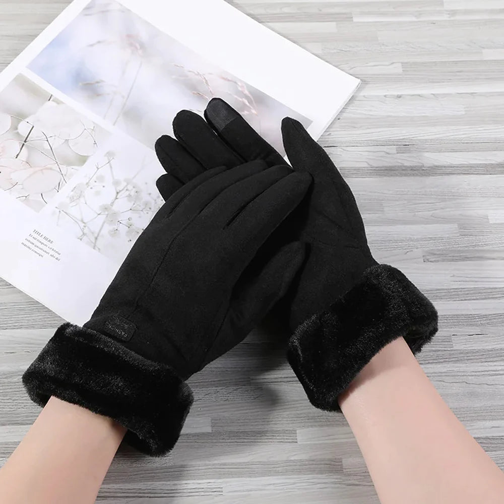 Women's Warm Winter Gloves - Stylish And Windproof/kn-620