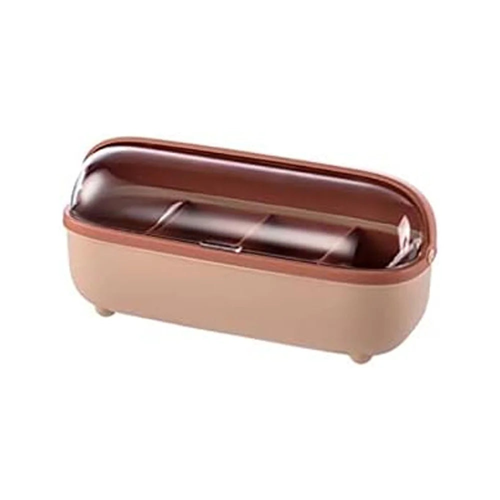 Spice Bottle Four Compartment Condiment Spice Box,with Spoons,Suitable for Kitchen/kr-063