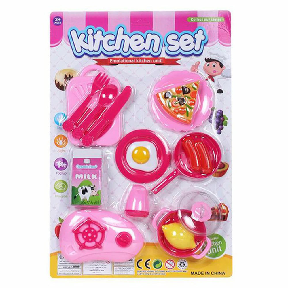 Pink Kitchen Gadgets Blister Trinkets/8836-2