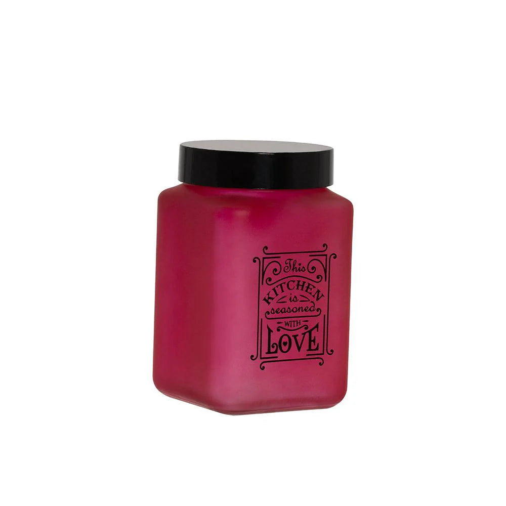 Herevin Kitchen Love Red Jar / 1.5Lt/8699038069664