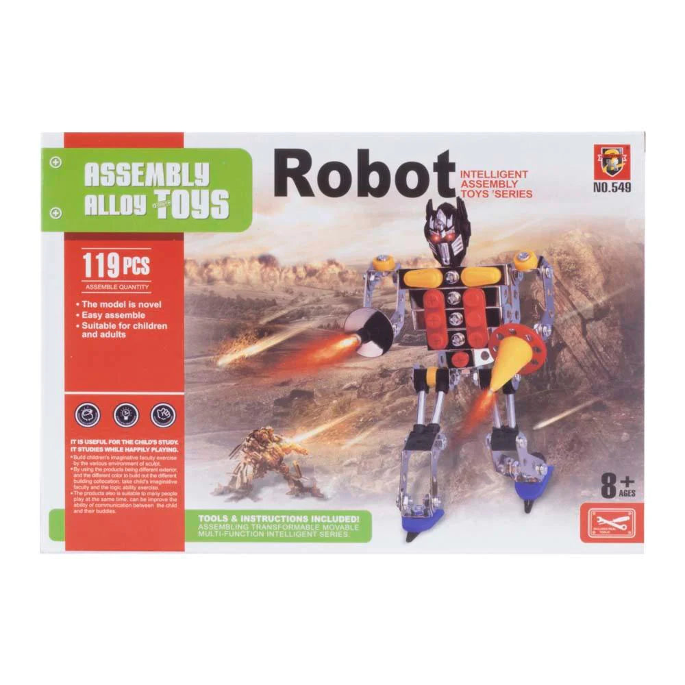 Intelligent Assembly Alloy Robot Toy/549