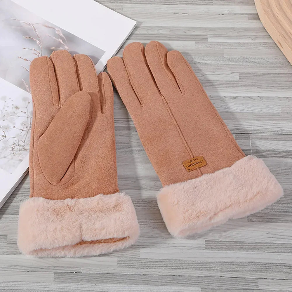 Women's Warm Winter Gloves - Stylish And Windproof/kn-620