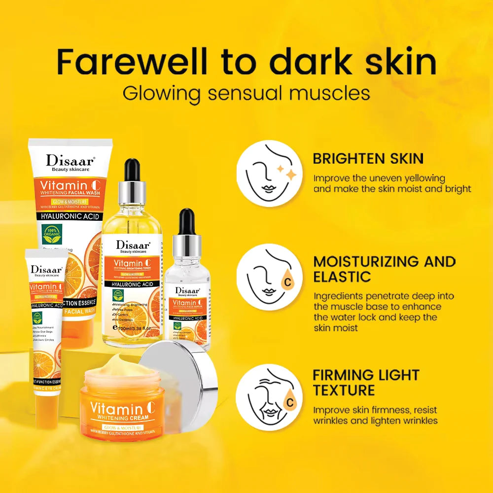 Skin Care Set Whitening Serum For Black Skin/kq087