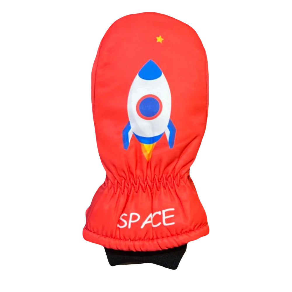 Kids' Rocket Design Gloves - Multi-Color Options/kn-616