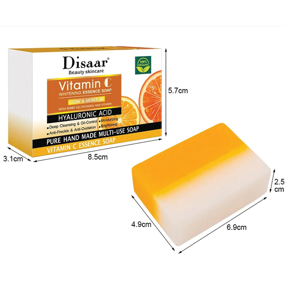 Disaar Vitamin C Essence Soap Deep Cleansing Facial Soap/kq093