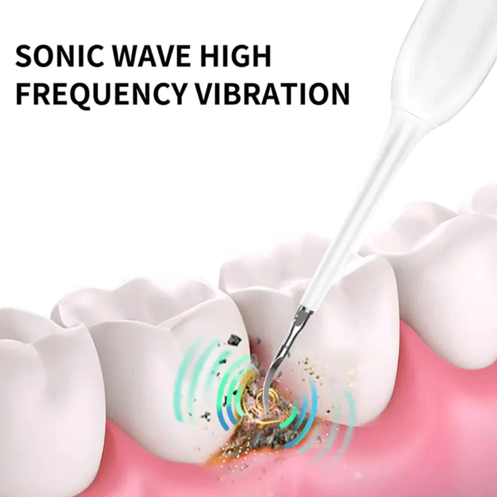 Electric Teeth Cleaner 2 In 1 Electric Teeth With Toothbrush Head/kn-273