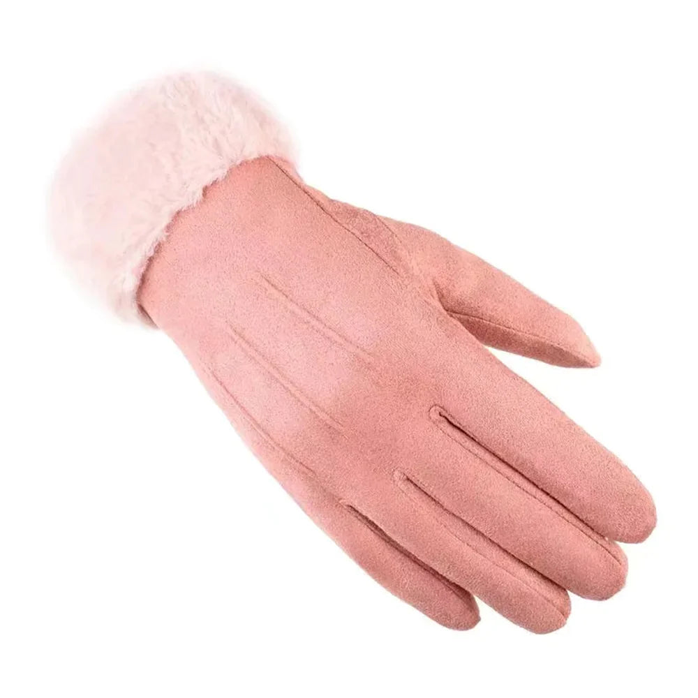 Women's Warm Winter Gloves - Stylish And Windproof/kn-619