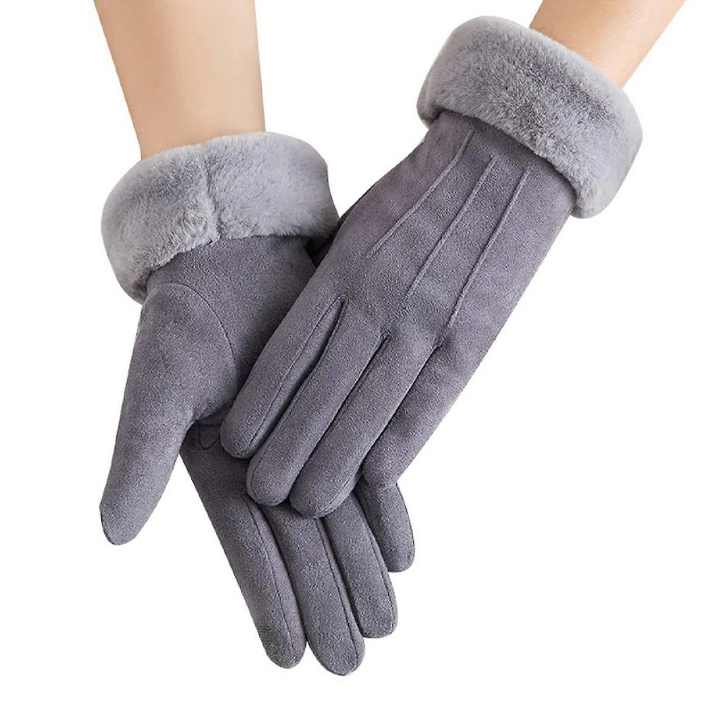 Women's Warm Winter Gloves - Stylish And Windproof/kn-619